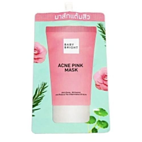Розовая маска от акне с чайным деревом и центеллой Acne Pink Mask 6 g