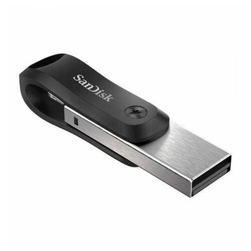 Флеш-накопитель SanDisk iXpand Go 128ГБ (USB3.0, Lightning) SDIX60N-128G-GN6NE
