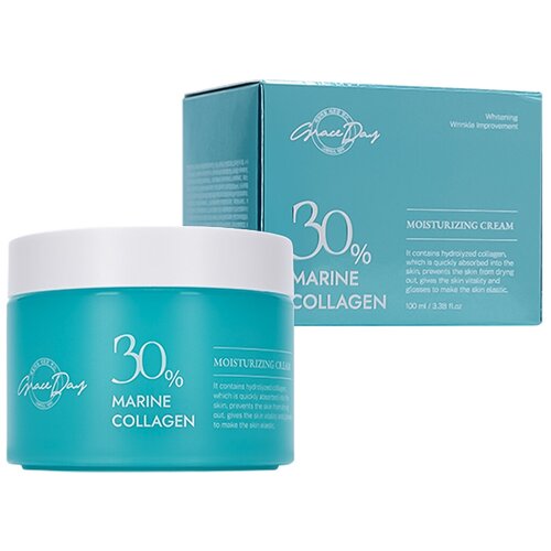 Крем для лица GRACE DAY 30% MARINE COLLAGEN с морским коллагеном (ультраувлажняющий) 100 мл