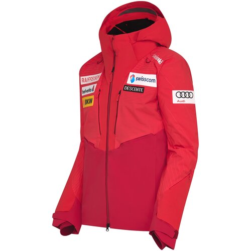 Куртка горнолыжная Descente S.I.O Insulated Jacket Swiss National Team Replica Electric Red (EUR:50)