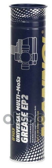 Смазка Многоцел Пластич Mannol 400г Universal Multi-Mos2 Grease Ep2(-30°c+130°с) MANNOL арт. 2107