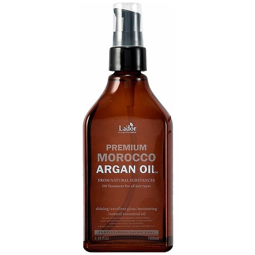 Lador / Увлажняющее Премиальное марокканское аргановое масло для волос Lador Premium Morocco Argan Oil 100мл.