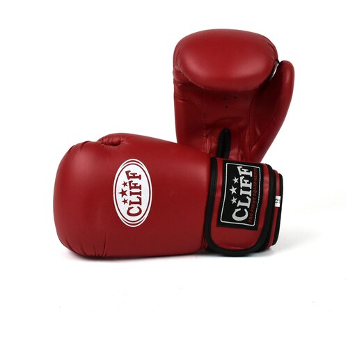 Перчатки бокс CLUB PVC 12 oz цвет: красный