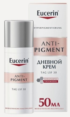 Изображение товара Дневной крем для лица Eucerin Anti-Pigment против пигментации SPF30+, 50 мл