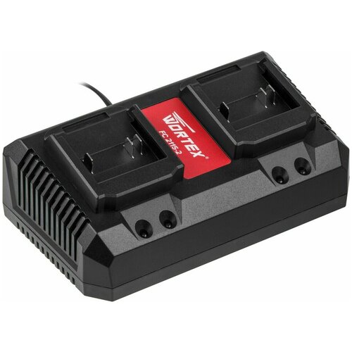 Зарядное устройство WORTEX FC 2115-2 ALL1 18 В 20 А 20 A 2 слота стандартная зарядка 0329182 247000₽