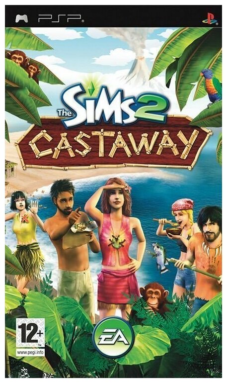 The Sims 2: Castaway (Робинзоны) (PSP) английский язык
