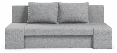 Диван-кровать Сан-Ремо, 209х80х91 см, механизм Еврокнижка, диван, ППУ, ящик для белья, без подлокотников, мягкая спинка, высокие ножки