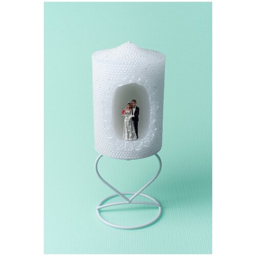 Свеча жених и невеста размер 95х 15 см 1699₽