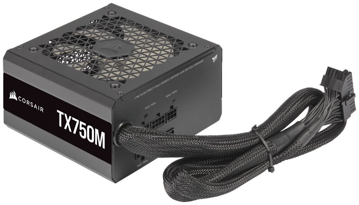 Блок питания Corsair TX750M 750Вт черный