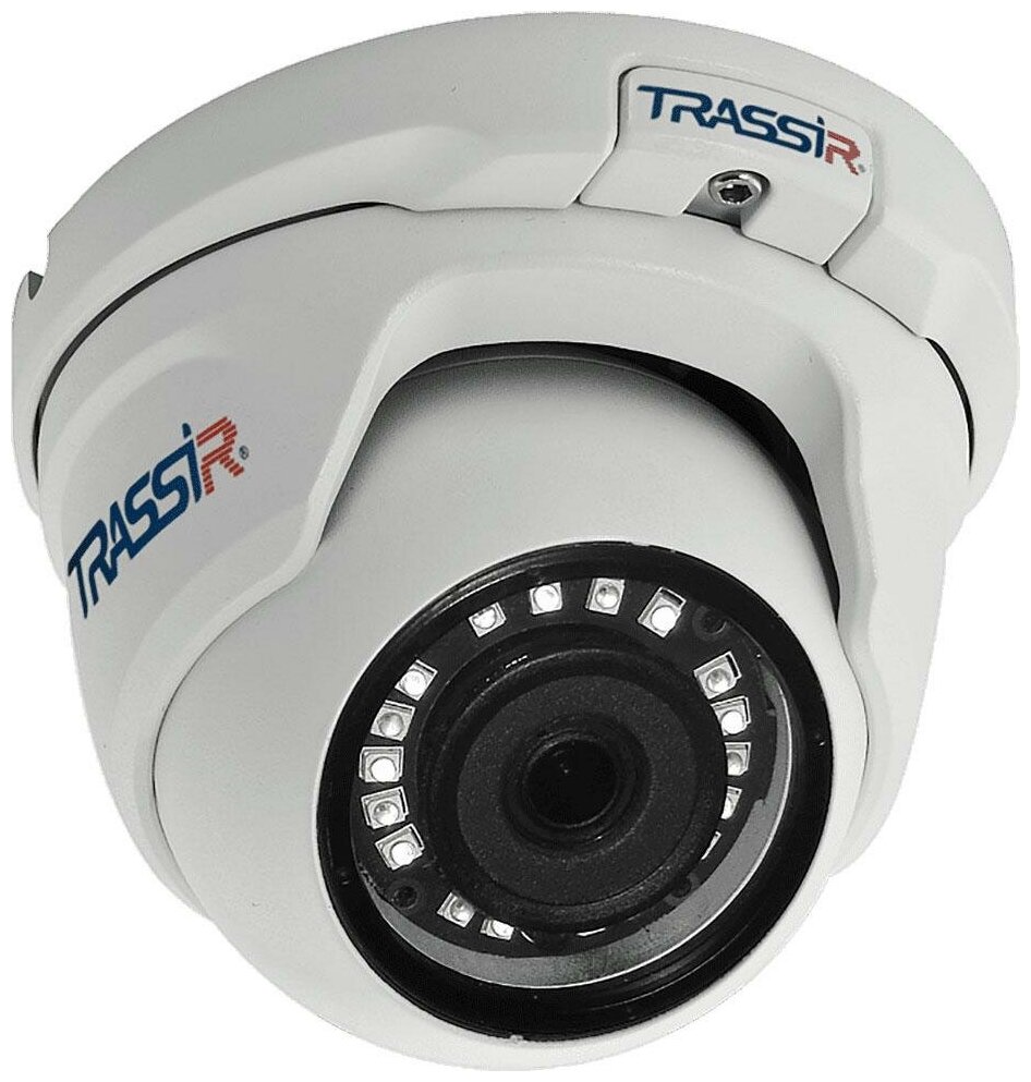 Видеокамера IP Trassir TR-D2S5 2.8-2.8мм цветная корп: белый