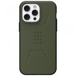 Чехол Urban Armor Gear (UAG) Civilian for MagSafe Series для iPhone 14 Pro Max, цвет Темно-синий (Mallard) (114039115555) - изображение