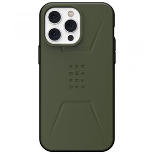 Фото Чехол Urban Armor Gear (UAG) Civilian for MagSafe Series для iPhone 14 Pro Max, цвет Темно-синий (Mallard) (114039115555)