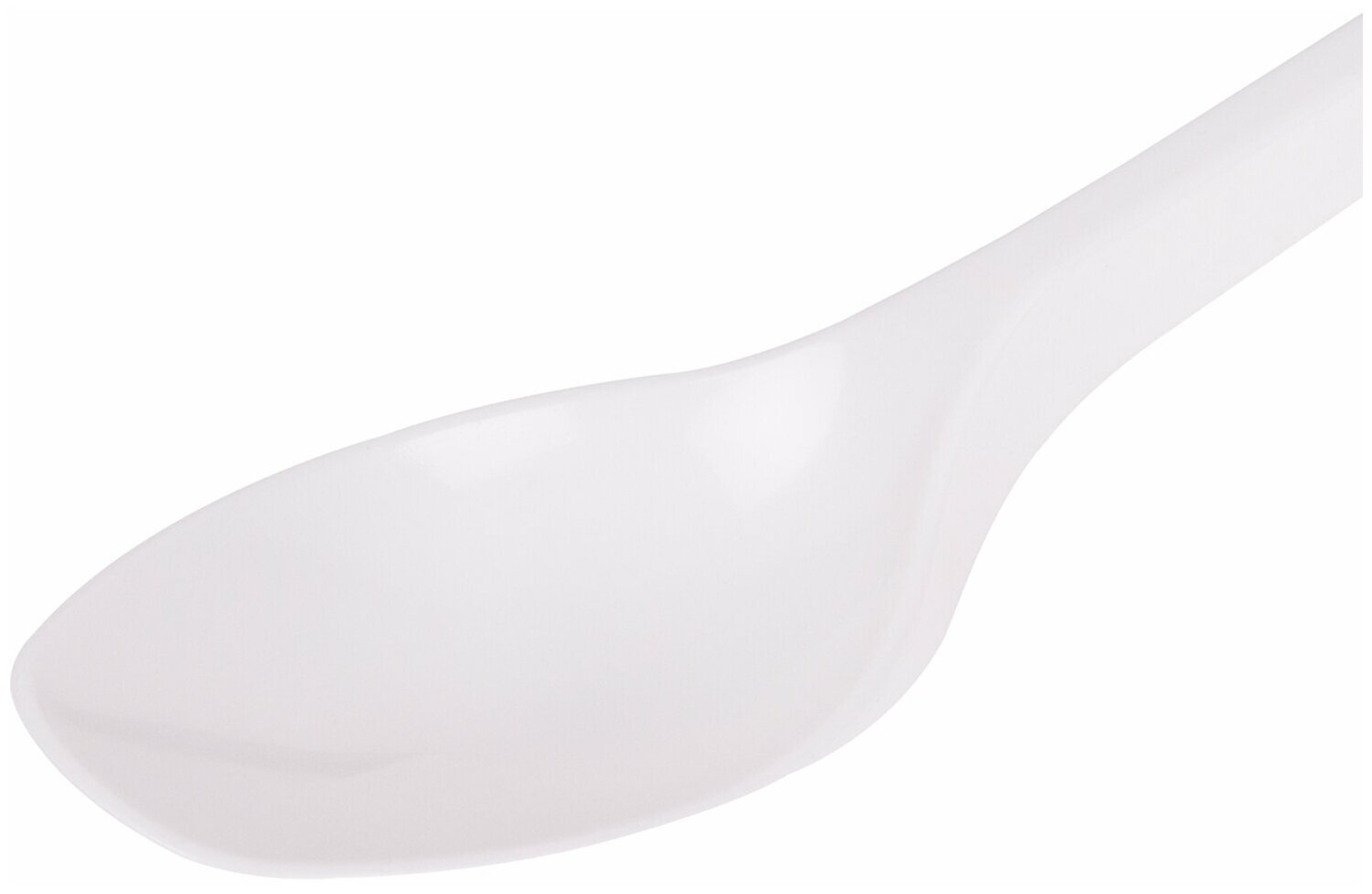 Ложки чайные пластиковые одноразовые (одноразовая посуда) 125 мм Комплект 100 штук, Эталон, белые, Белый Аист - фотография № 7