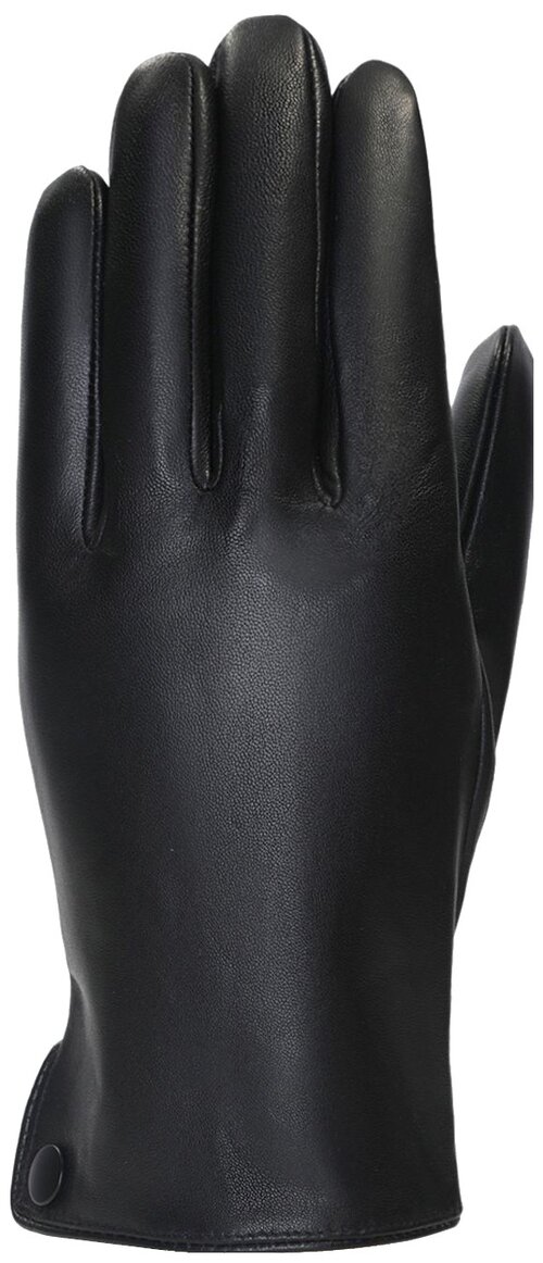 Перчатки LABBRA, демисезон/зима, натуральная кожа, размер 9.5, черный
