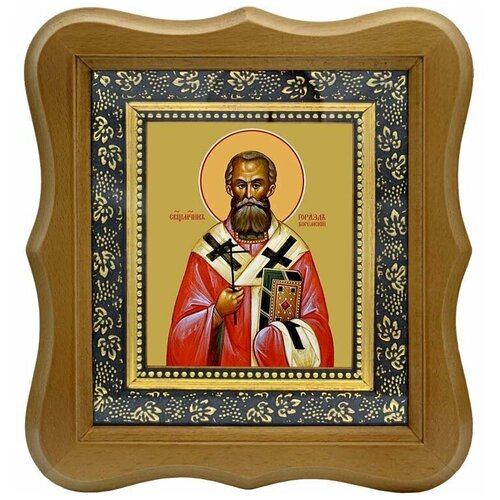 Горазд (Павлик) Богемский и Мораво-Силезский священномученик епископ. Икона на холсте.