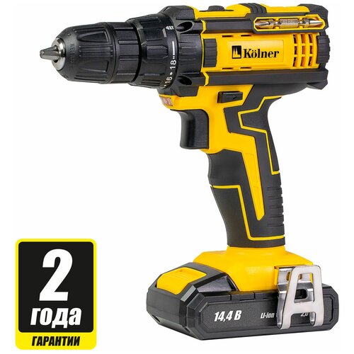 Аккумуляторная дрель-шуруповерт Kolner KCD 1442L 359000₽