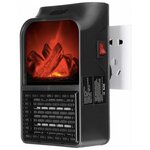 Портативный обогреватель-камин Flame Heater 900 Ватт - изображение