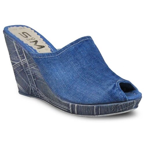 Сабо  Shoes Market, размер 38, синий