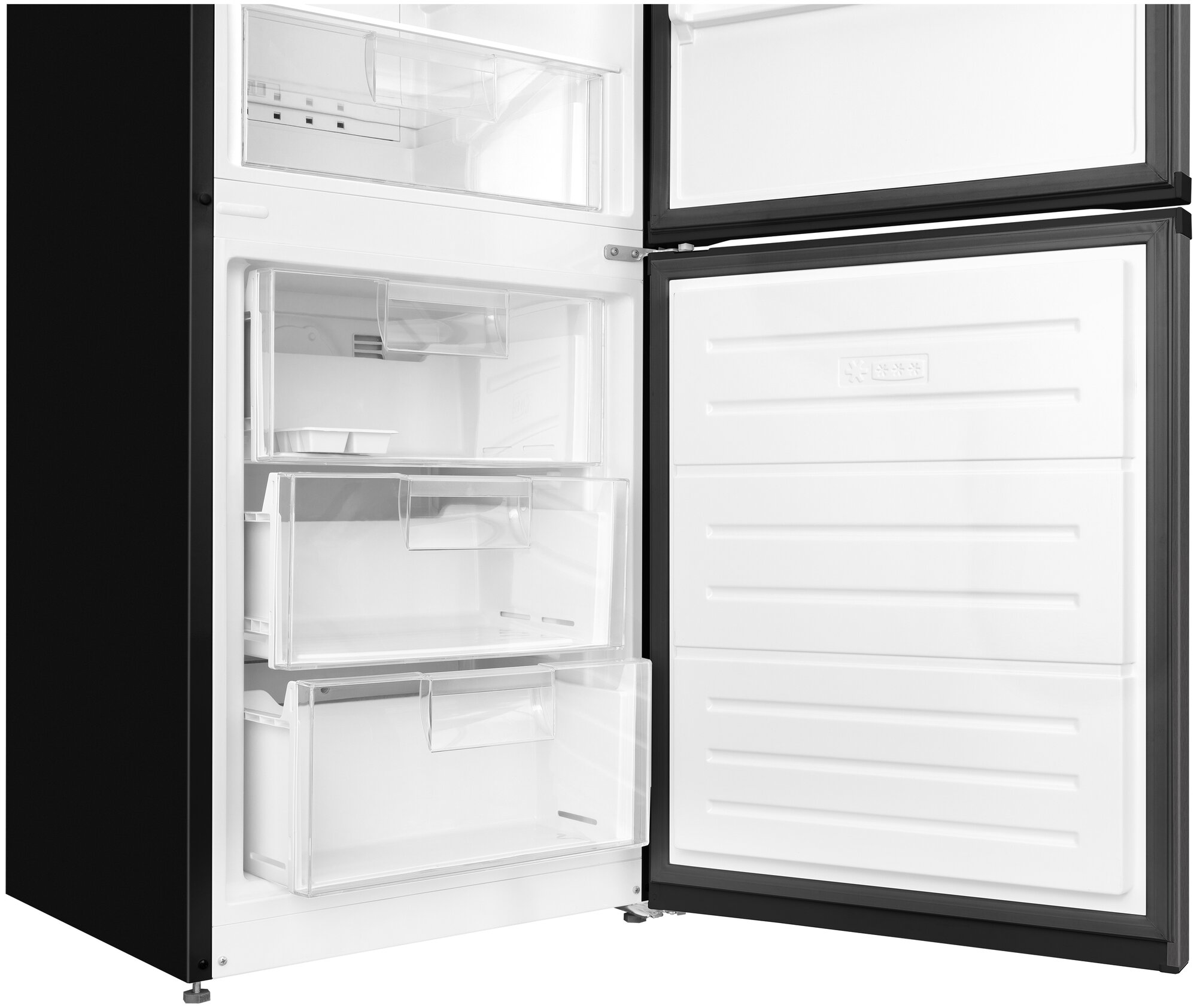 Холодильник Weissgauff WRK 185 B Total NoFrost, черный - фотография № 7