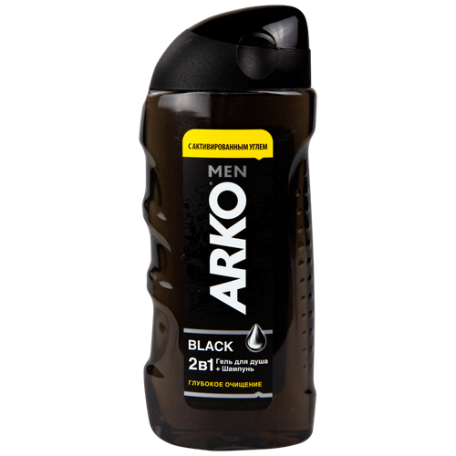 Гель для душа мужской ARKO Men 2в1 Black гель для душа arko гель для душа и шампунь для волос 2в1 black