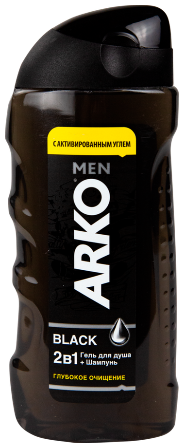 Гель для душа мужской ARKO Men 2в1 Black