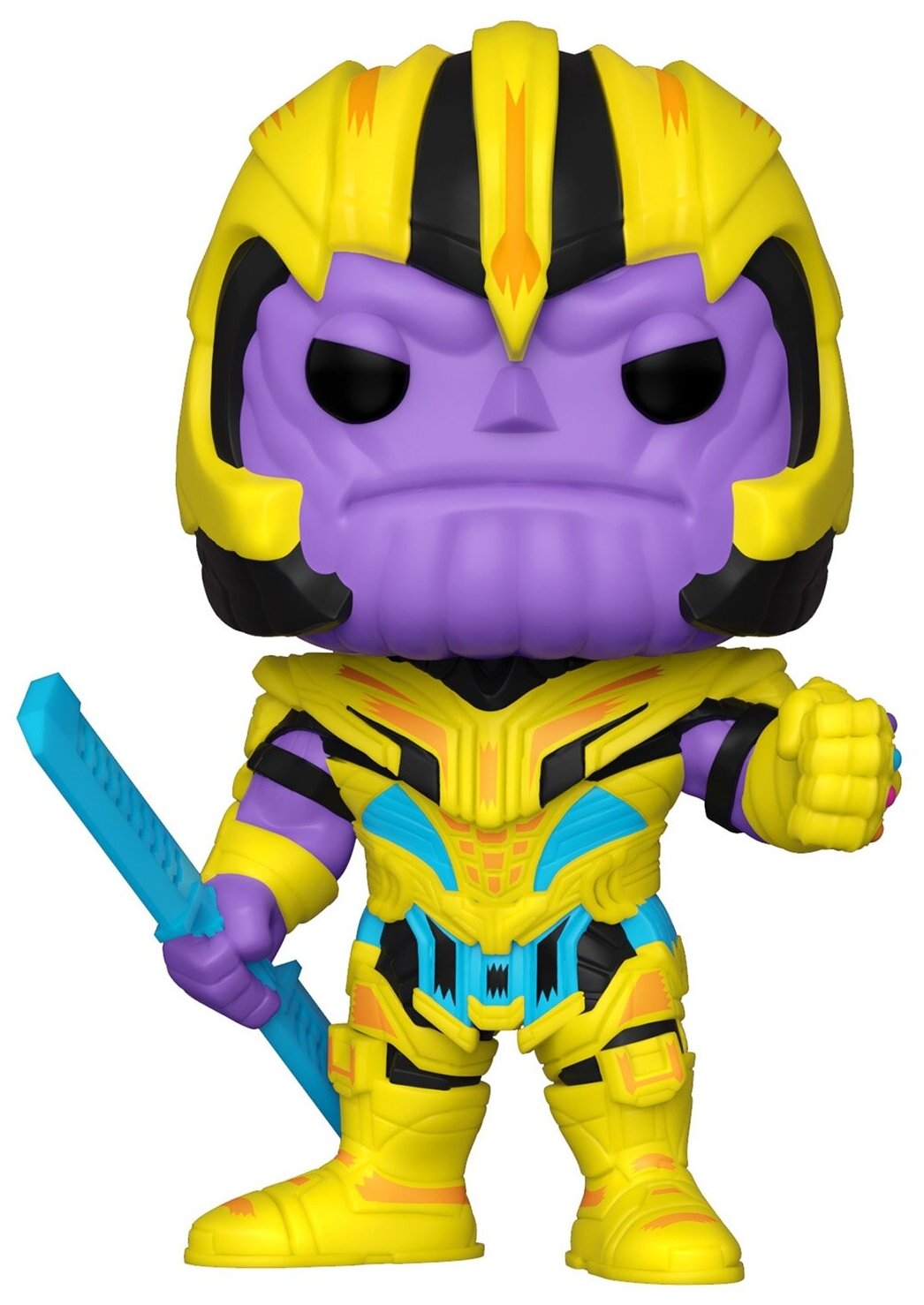 Фигурка Funko POP! Bobble Marvel Avengers Endgame Thanos (Black Light) (Exc) 57926