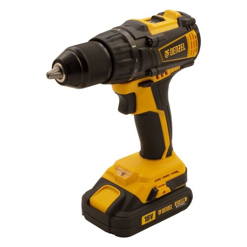 Дрель-шуруповерт аккумуляторная бесщет BLDL-IB-18-02 Li-Ion 18 В 2 акк Denzel 1610000₽