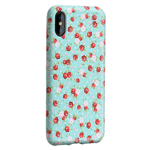 Чехол-накладка для iPhone X/XS HOCO FLOWERY TPU Lovely floral силиконовый чехол hoco light series для apple iphone x iphone xs прозрачный