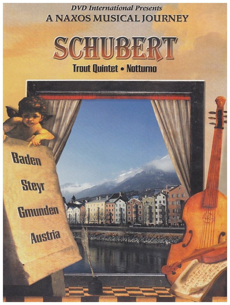 Schubert-Trout Quintet/Notturno -Musical Journey-Baden Steyr Naxos DVD (ДВД Видео 1шт) No Region Coding