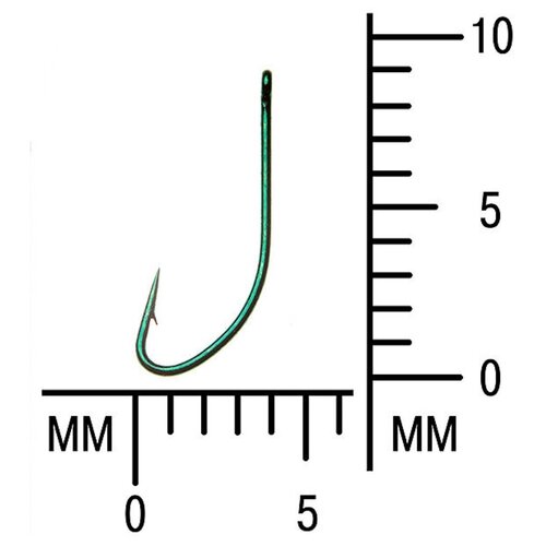 Крючок HIGASHI Akitakitsune ringed #2.5 Green UV