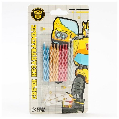 Набор свечей незадуваемые для торта 10 шт 1 набора 449₽