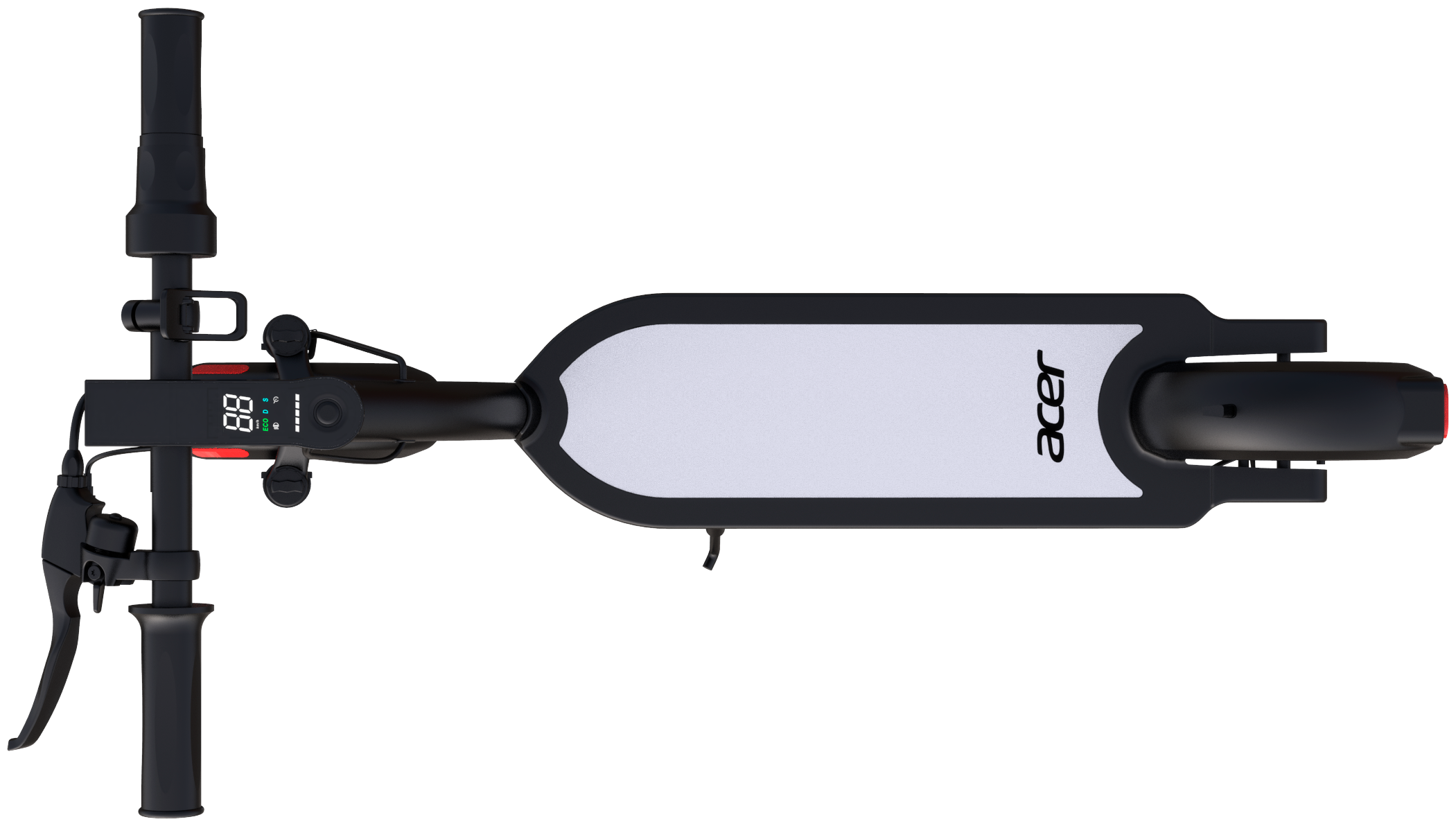 Электросамокат Acer ES Series 5 AES005 черный (без сумки) (ha.escoo.001) - фото №5