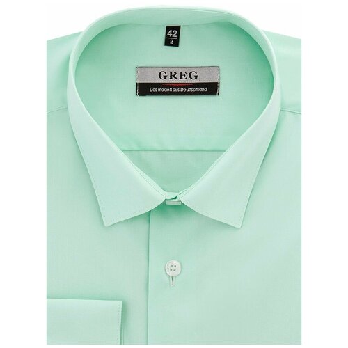 фото Рубашка greg, размер 174-184/39, зеленый