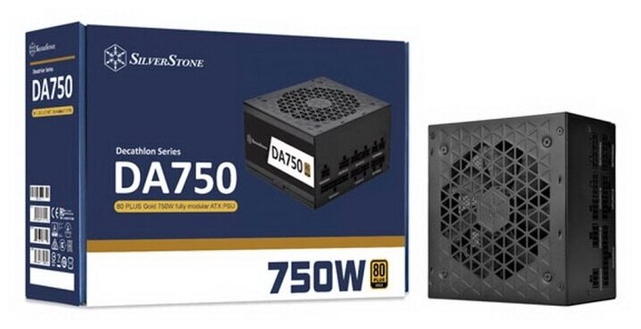 SST-AX0750MCGD-A (SST-AX0750MCGD-A) 750W, 80 PLUS Gold, Full Modular, 1*12V, 120mm FAN 18dBa, RTL (SST-DA750-G) (811123) {5}