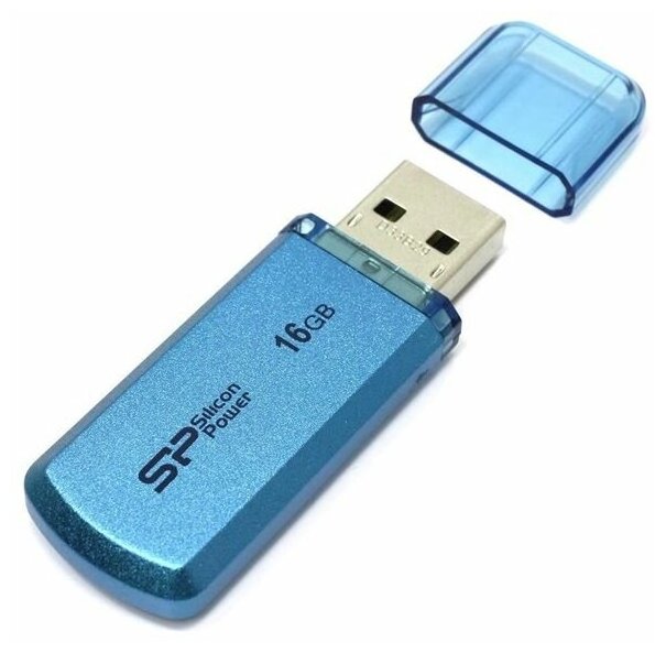 Флешка Silicon Power 16Gb Helios 101 USB2.0 синий