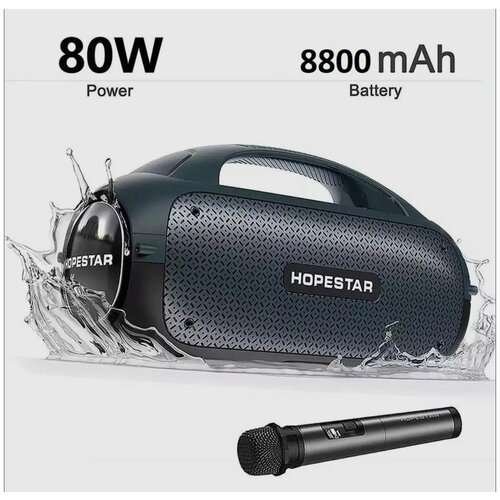 Водонепроницаемая портативная беспроводная колонка Музыкальный центр Сабвуфер Super Base Audio 999900₽