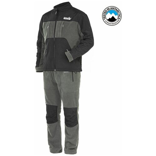 костюм флисовый norfin polar line new размер s Костюм флисовый Norfin POLAR LINE 2 GRAY 06, размер 64-66 (XXXL)