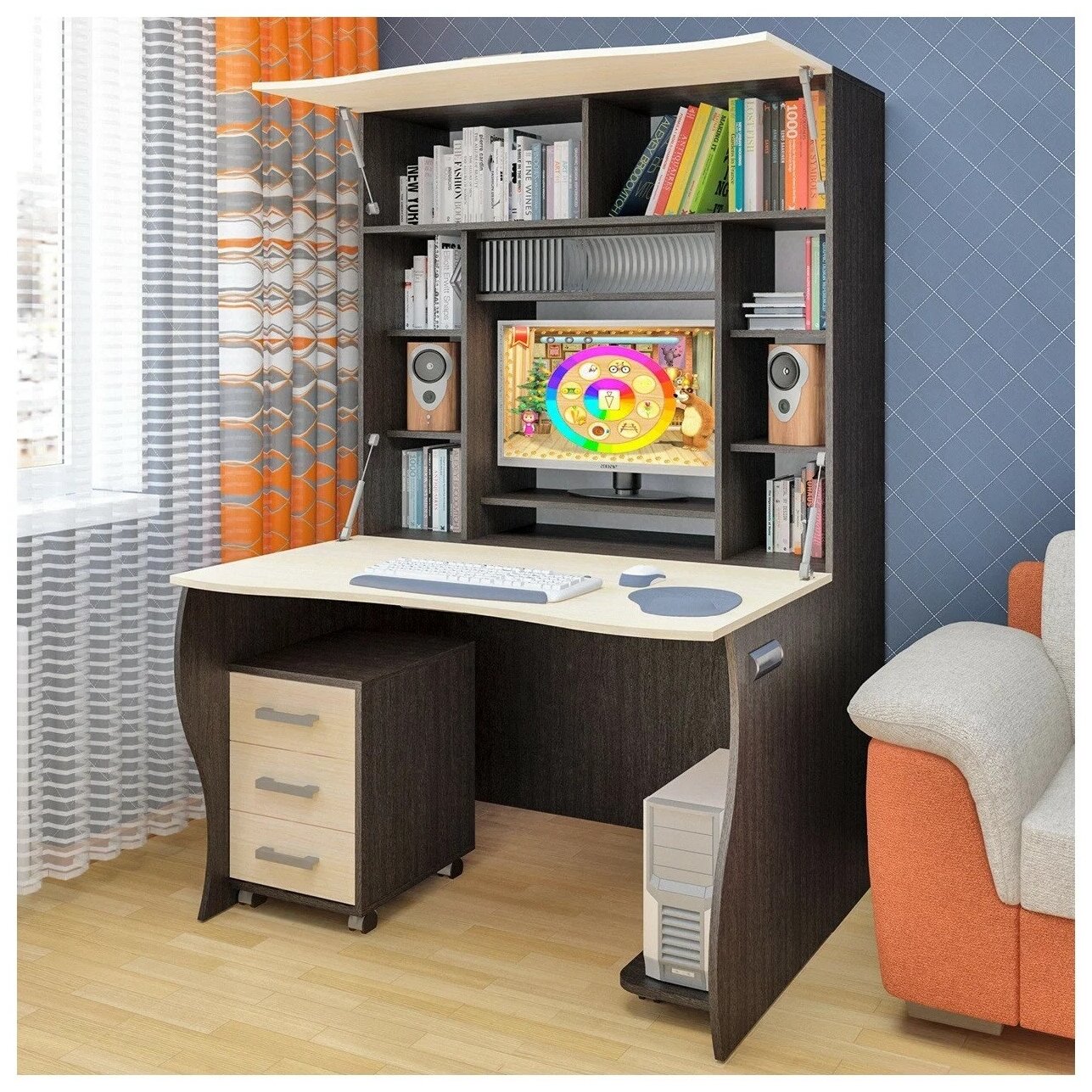 фото Пирамида компьютерный стол КС-50