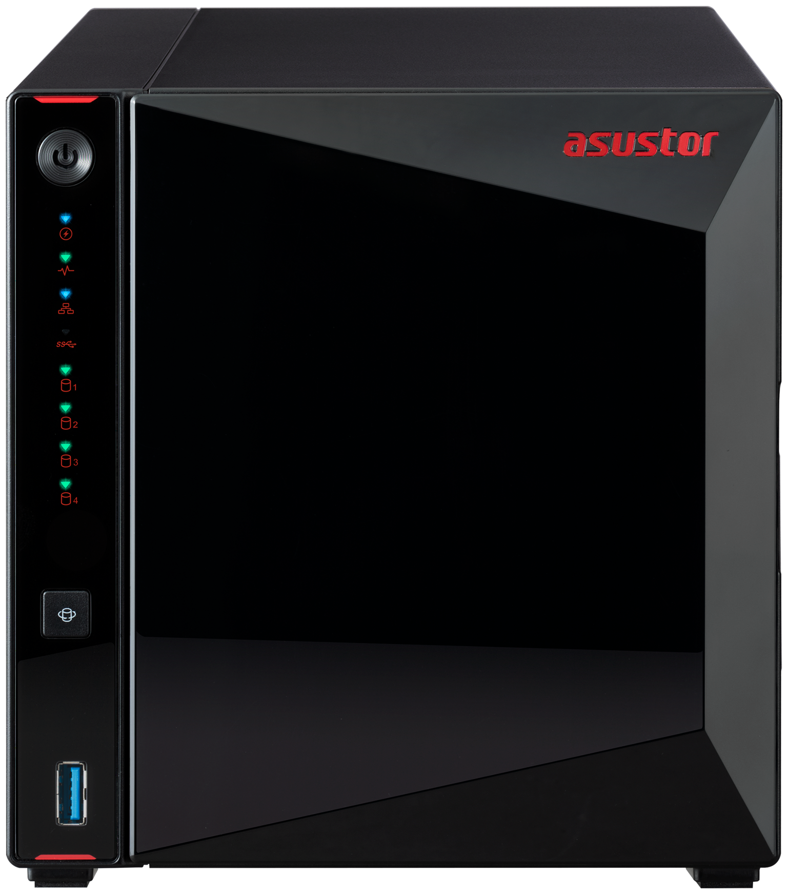 Сетевой накопитель данных ASUSTOR 4-Bay NAS/Media player/J4105 1.5GHz, up to 2.5 GHz(Quad-Co - фото №2