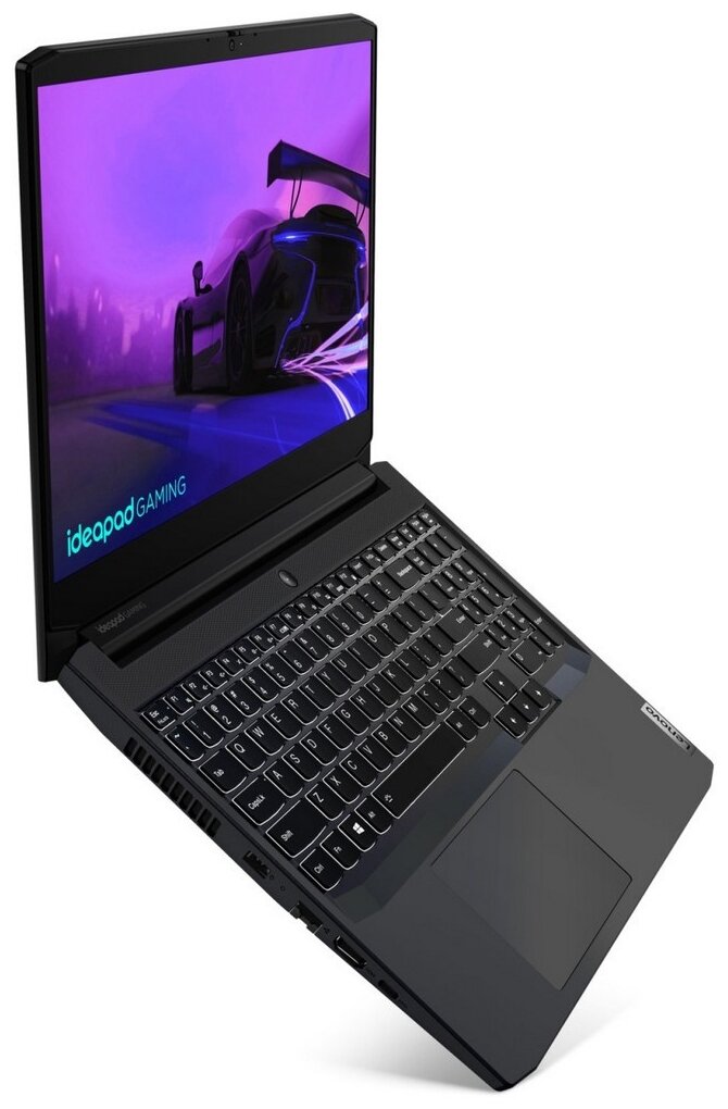 156 Ноутбук Lenovo 82K1010KRKIHU6 1920x1080 Intel Core i5 11300H 31 ГГц RAM 8 ГБ DDR4 SSD 512 ГБ NVIDIA GeForce RTX 3050 Windows 10 Home RU 82K1000WRU черный