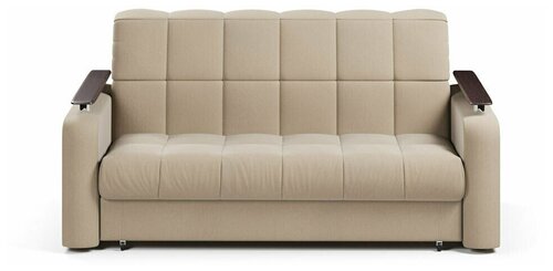 Диван-кровать Денвер 187, механизм Аккордеон, 211х102х90 см, диван просторный, ППУ, мягкая спинка, подлокотники с накладками