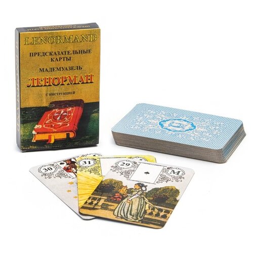 Гадальные карты Гелий Ленорман, 36 карт, разноцветный, 40 гадальные карты ленорман 36 карт 667621