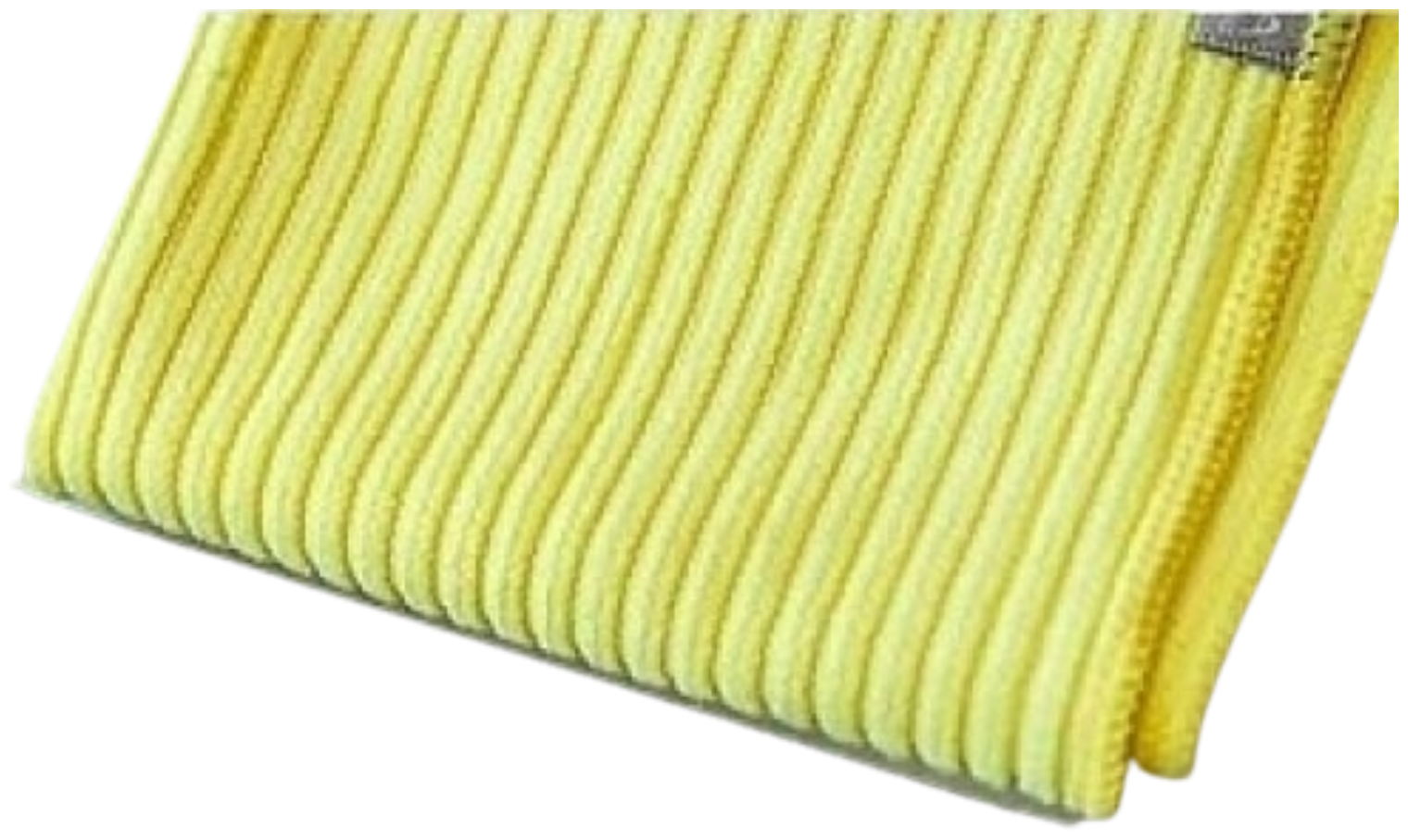 Cалфетка в рубчик Гринвей желтая (30х30 см) для посуды кухни / AQUAmagic Greenway - фотография № 4