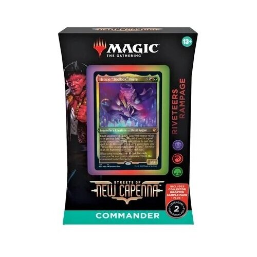 MTG: Колода Commander Deck - Riveteers Rampage издания Streets of New Capenna на английском языке