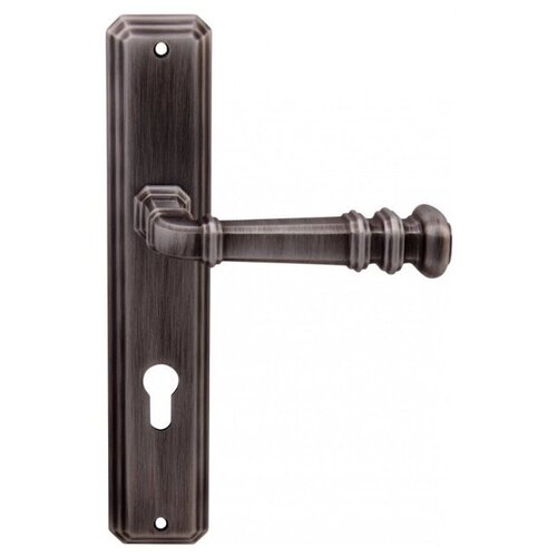 Ручка на планке ATLAS 159/P RAT CYL, Затемненное серебро, Forme