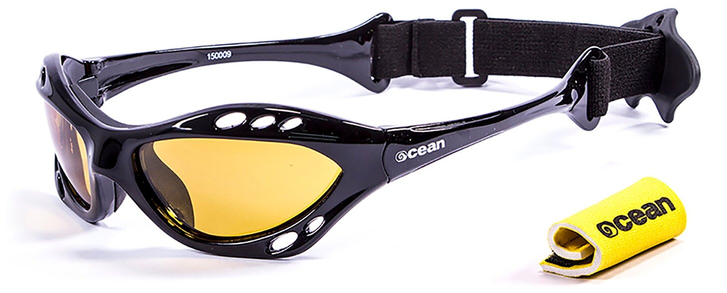 Солнцезащитные очки OCEAN  OCEAN Cumbuco Matt Black / Transparent Yellow Polarized lenses
