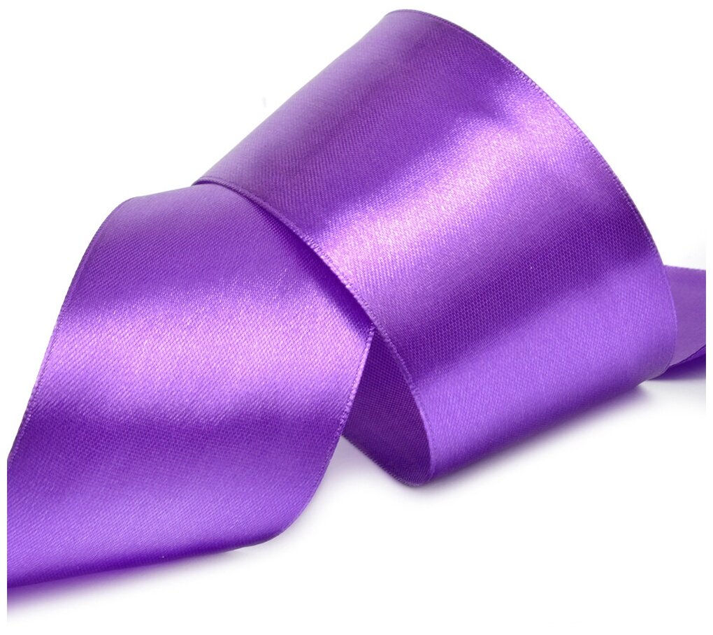 Лента атласная "Ideal" 2" 50 мм x 274 м цвет: 3118 (085) фиолетовый