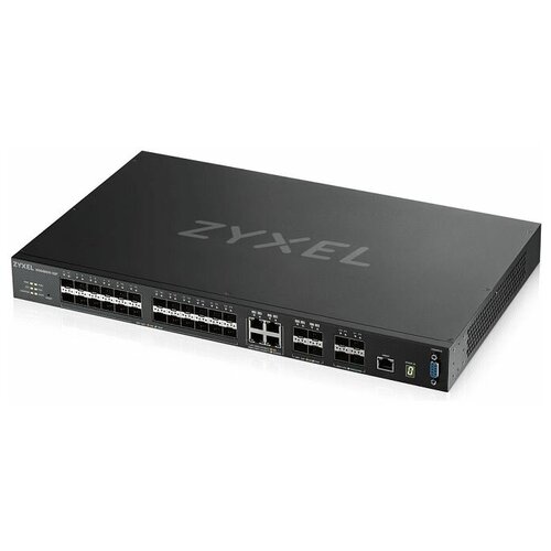 L3 Core коммутатор Zyxel XGS4600-32F rack 19 24xSFP 4xCombo SFPRJ-45 4xSFP стекируемый до 4 2 блока питания в комплекте 23852900₽