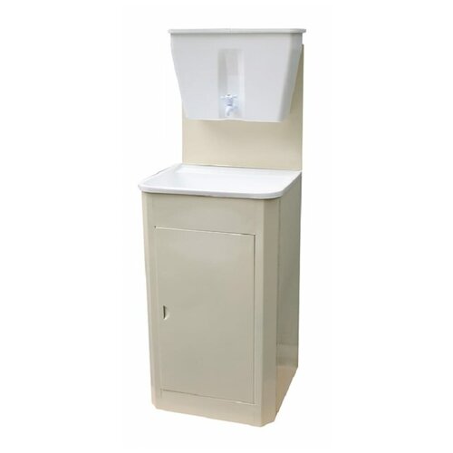 Лидер Дачный умывальник Мойка пластик Без нагревателя воды Бак 17 л Бежевый