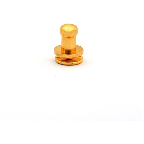 Пукля металл TBY-1501 5-8мм цв. золото уп. 50шт